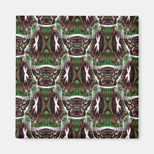 Aimant Heure Tiki...... (Devant)