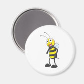 Aimant Heureuse abeille (Recto/Verso)