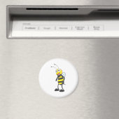 Aimant Heureuse abeille (In Situ (Lave-vaisselle))