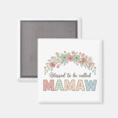 Aimant Heureuse d'être appelée Mamaw (Recto/Verso)