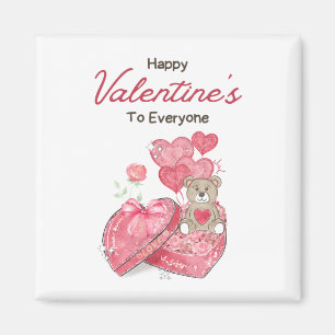 Aimant Heureuse Sainte-Valentin 2023 - Images d'amour ten