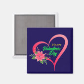 Aimant Heureuse Sainte-Valentin-53816 (Recto/Verso)