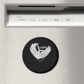 Aimant Heureuse Sainte-Valentin - Mon Coeur Est Mon Valen (In Situ (Lave-vaisselle))