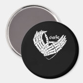 Aimant Heureuse Sainte-Valentin - Mon Coeur Est Mon Valen (Recto/Verso)