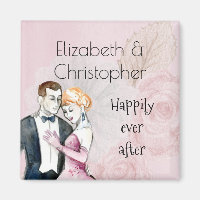 Heureusement Jamais Après Vintage Mariage Couple