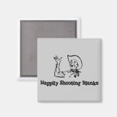 Aimant Heureusement Tirer des blancs (Recto/Verso)