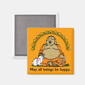 AIMANT HEUREUX BUDDHA (Recto/Verso)