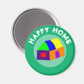 AIMANT HEUREUX CHEZ NOUS (Recto/Verso)