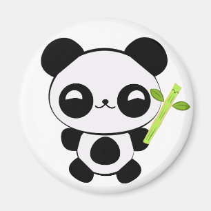 Aimant heureux de panda de bébé
