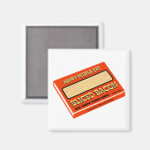 Aimant Heureux gens mangent Bacon (Recto/Verso)