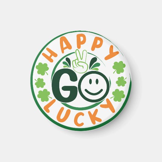 Aimant Heureux Go Lucky-52904 (Devant)