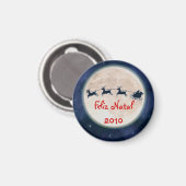 Aimant Heureux Noël (Recto/Verso)