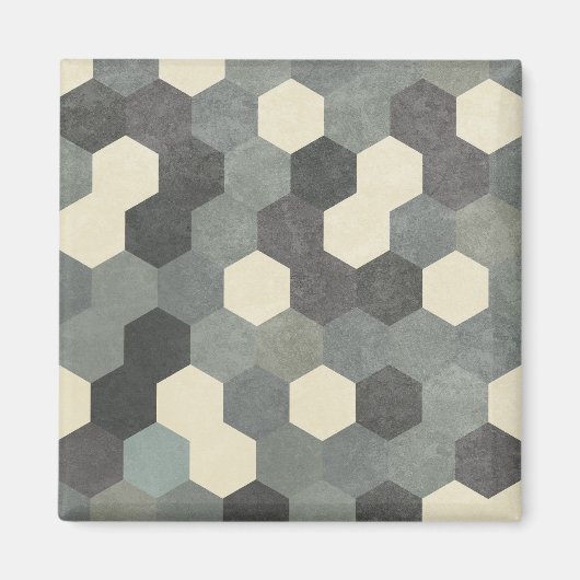 Aimant Hexagon Pattern (Devant)