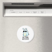 Aimant Hey Hop Stuff Funny Hot Rabbit Pun (In Situ (Lave-vaisselle))
