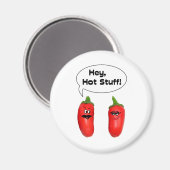 Aimant Hey, Hot Stuff ! Piliers (Recto/Verso)