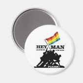 AIMANT HEY, MAN… RAINBOW FOR KIDS (Recto/Verso)