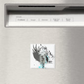 Aimant hi-fi llama. (In Situ (Lave-vaisselle))