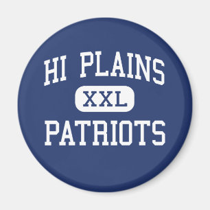 Aimant Hi Plains - Patriotes - High - Seibert Colorado