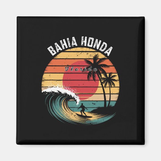 Aimant Hia Honda State Park Floride Plage Surf (Devant)