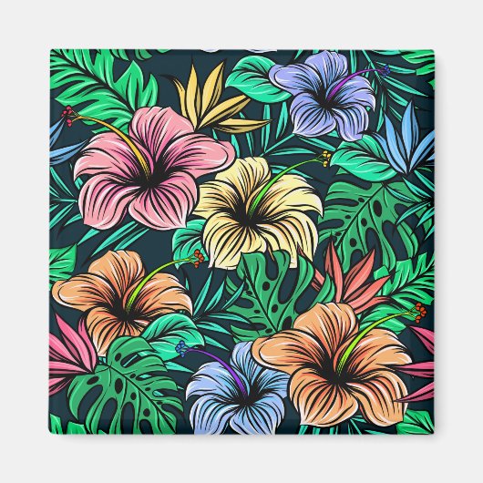 Aimant Hibiscus (Devant)