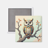 Aimant Hibou (Recto/Verso)