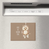 Aimant Hibou vous verra arc (In Situ (Lave-vaisselle))