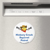 Aimant Hickory Creek Squirrel Patrol Fun Frigo (In Situ (Lave-vaisselle))