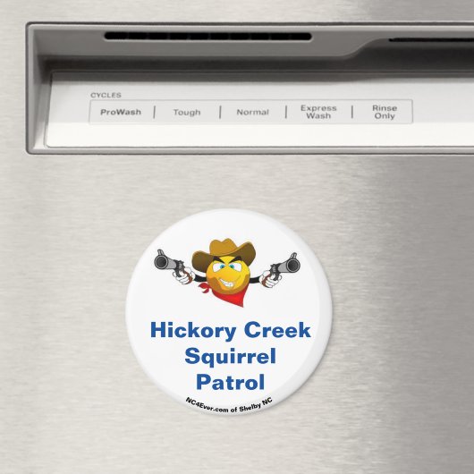 Aimant Hickory Creek Squirrel Patrol Fun Frigo (In Situ (Lave-vaisselle))