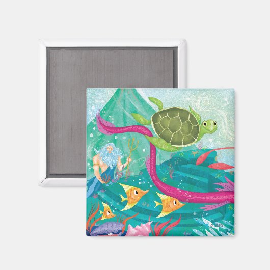 Aimant Hidden Ocean (Recto/Verso)