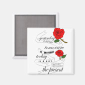 Aimant hier est l'histoire demain est mon (Recto/Verso)