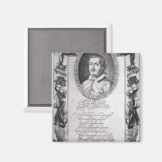 Aimant Hieronymus Frescobaldi, gravé par Christian (Recto/Verso)