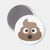 Aimant Hilarious choqué Emoji Poop (Recto/Verso)