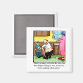 Aimant Hilarious famille Humour magnétique cadeau (Recto/Verso)
