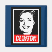 AIMANT HILARY CLINTON STAMP 2016 (Devant)