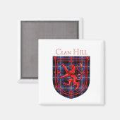 Aimant Hill Tartan Scottish Plaid Lion Rampant (Recto/Verso)