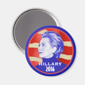 Aimant Hillary 2016 (Recto/Verso)
