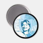 Aimant hillary clinton 08. (Recto/Verso)