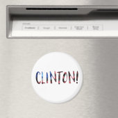 Aimant Hillary Clinton bokeh (In Situ (Lave-vaisselle))