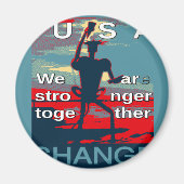 Aimant Hillary Clinton latest campaign slogan for 2016 (Devant)