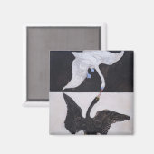 Aimant Hilma af Klint Groupe IX SUW Le Cygne (Recto/Verso)