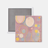 Aimant Hilma af Klint Le dix plus grand numéro 7 (Recto/Verso)