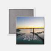 Aimant Hilton Head Island Caroline du Sud (Recto/Verso)