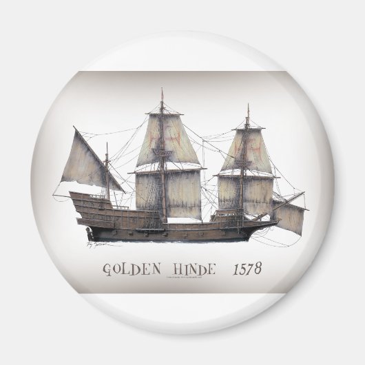 Aimant Hinde d'or 1578 (Devant)