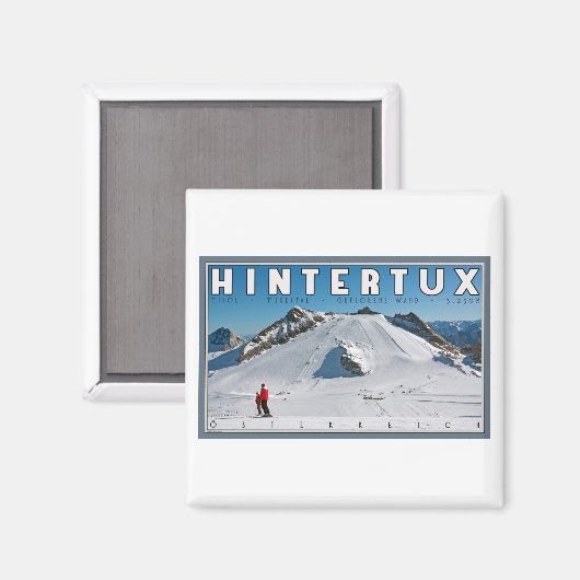 Aimant Hintertux - la baguette Gefrorene (Recto/Verso)