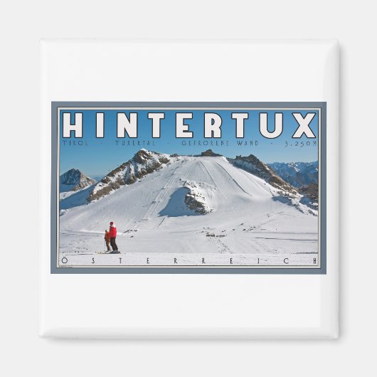 Aimant Hintertux - la baguette Gefrorene (Devant)