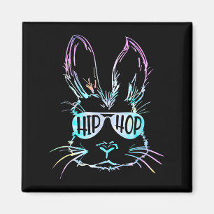 Aimant Hip hop Bunny Garçons Enfants Enfants Jeune lapin 