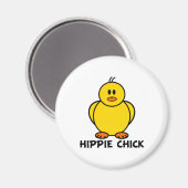 Aimant Hippie chick (Recto/Verso)