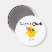 Aimant Hippie Chick 1 (Recto/Verso)