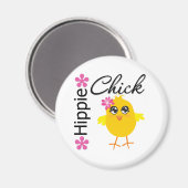 Aimant Hippie Chick 5 (Recto/Verso)