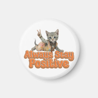 Aimant Hippie de paix personnalisée Sloth